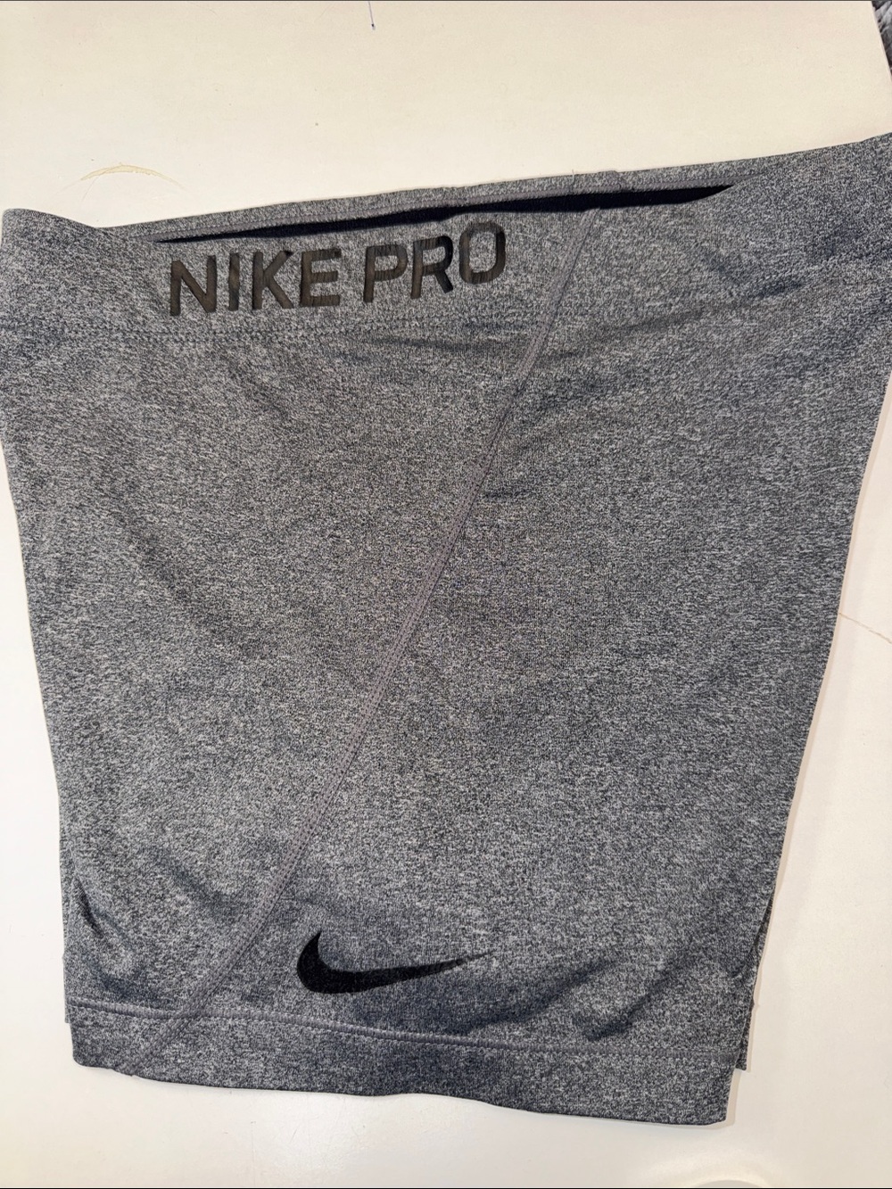 Nike Pro Grey Heather Performance Shorts